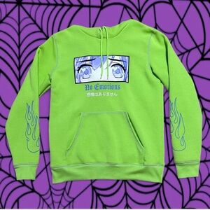 Rue21 Lime Anime Hoodie